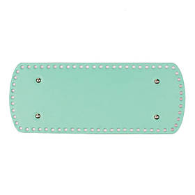 Дно закруглене для сумки з ніжками (30*12 см), колір Мятний