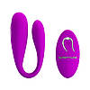 Жіночий кліторальний вібратор на пульті Pretty Love Algernon для пар стимуляція клітора і точки G, фото 4