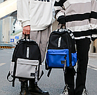 Рюкзак міський яскравий простий місткий молодіжний повсякденний рюкзак, фото 5