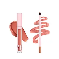 KYLIE Lip Blush Kit "Сan't talk rn " набір Матова помада- рум'яна для губ з олівцем від Kylie cosmetics