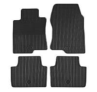 Honda Accord 2008-2012. Гумові килимки в авто, резинові, в машину хонда акорд, 7, 8 покоління