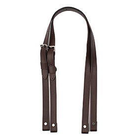 Ремені для рюкзаків на підкладі з регулюванням  на винтах, (80*2 см), колір Шоколадний