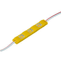 Светодиодный модуль 12 V жёлтый smd5730 3led 1.5W IP65