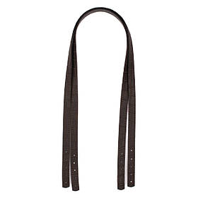 Ручки пришивні на підкладе для шоперів (80*1,5 см), колір Горіхова рептилія