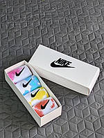 Высокие женские Носки/Шкарпетки Nike/найк Преміум - Tie-dye - размеры 37 40 (найк) Подарочный набор в коробке