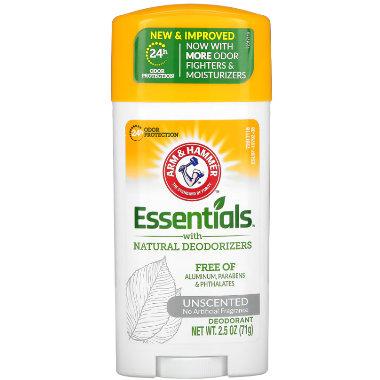 Натуральний дезодорант Arm & Hammer Essentials без запаху 71 г, фото 1