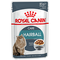 Royal Canin Hairball Care 85 г влажный корм для котов в соусе Роял Канин