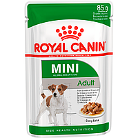 Royal Canin Mini Adult 85 г вологий корм для собак Роял Канін Міні Едалт