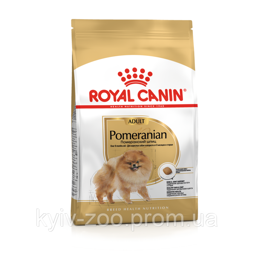 Royal Canin Pomeranian Adult 500 г корм для собак Роял Канін Помірський шпіц Едалт