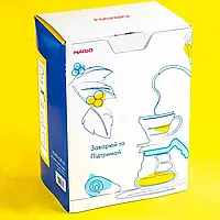 Набір Hario для приготування фільтр кави v60 подарунковий для любителів кави Заварюй і підтримуй Україну