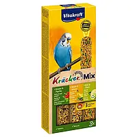 Vitakraft Kracker Original Trio-Mix 90 г - Лакомство для волнистых и других попугаев