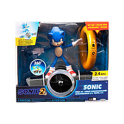 Інтерактивна фігурка з артикуляцією Sonic the hedgehog 2 Сонік на радіокеруванні 409244