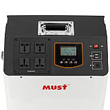 Зарядна станція 2 квт MUST HBP18-2024 2KW 1920WH LiFePO4, фото 6
