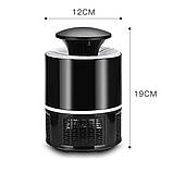 Нічник знищувач комарів Mosquito killer lamp NV-818 антимоскітна ультрафіолетова лампа від комарів, фото 3