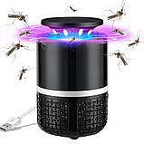 Нічник знищувач комарів Mosquito killer lamp NV-818 антимоскітна ультрафіолетова лампа від комарів, фото 4