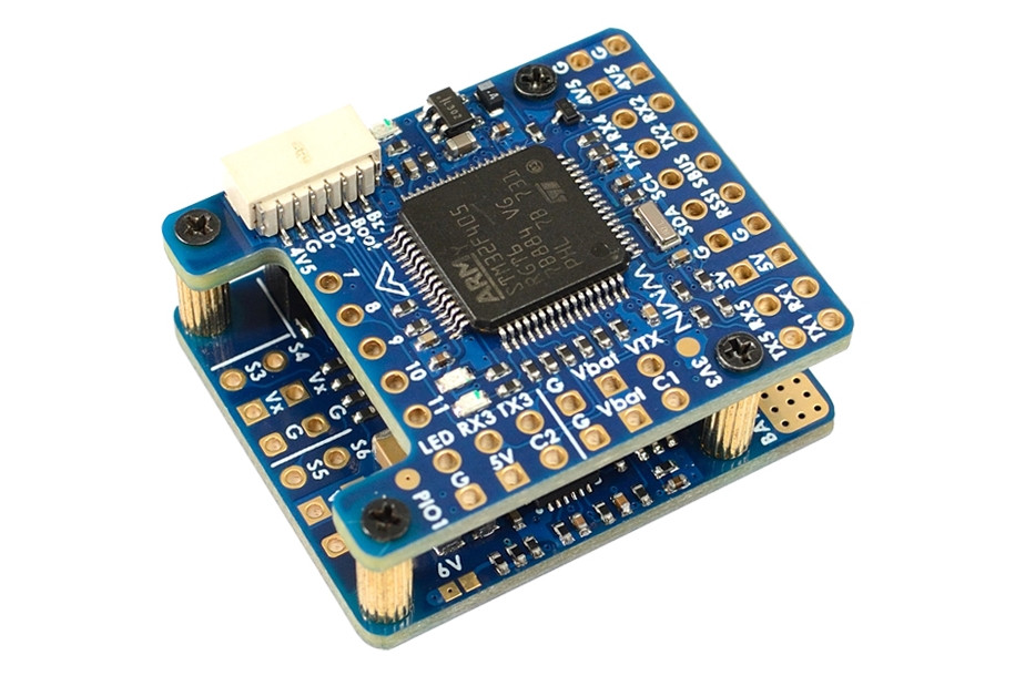 Політний контролер Matek F405 WMN з USB модулем та комплектом для підключення 2.54 2х6 (HM)