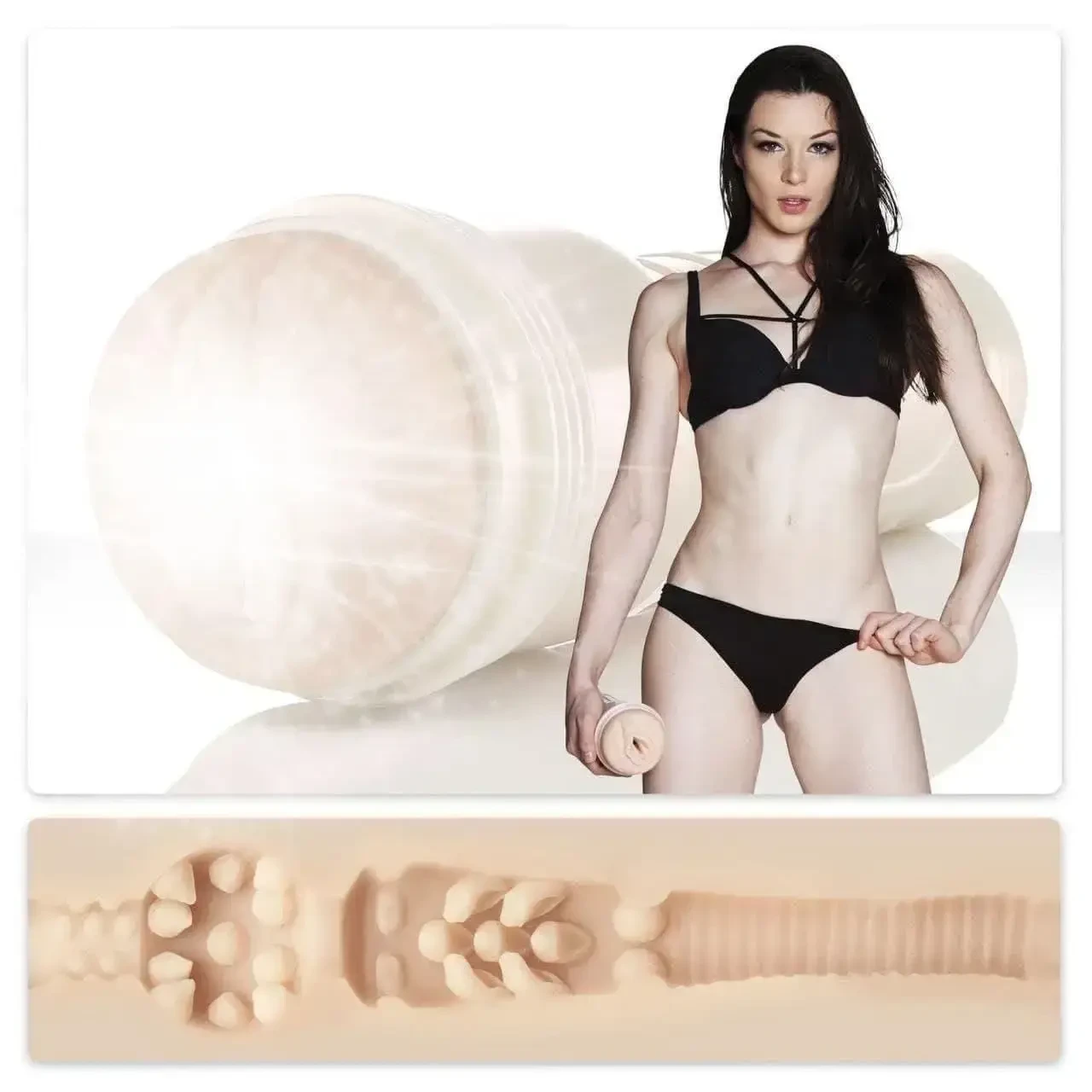 Мастурбатор Fleshlight Girls: Stoya - Destroya, зі зліпка вагіни, дуже ніжний kitty.in.ua, фото 1