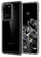 Чехол противоударный прозрачный Spigen Ultra Hybrid Crystal ACS00746 для Samsung Galaxy S20 Ultra (6.9") Clear