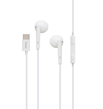 Навушники Hoco L10 Type-C white, з мікрофоном, фото 2
