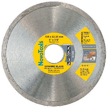 Алмазне коло NovoTools Standard 125х22 Кераміка