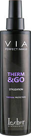 Термозахисний Спрей для волосся VIA Therm&Go 250 мл Le Cher