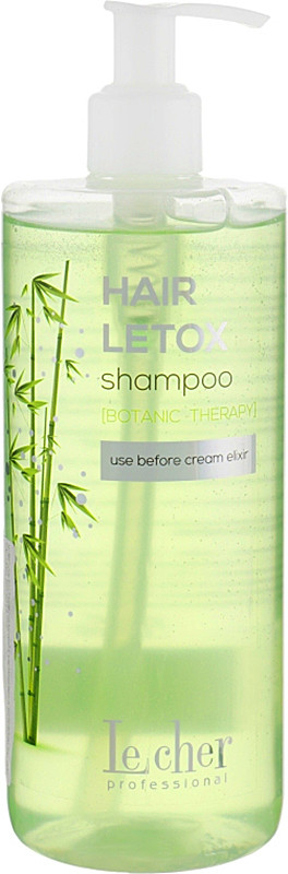 Шампунь відновлювальний із керамідами й екстрактом бамбука Hair Letox Le Cher, 500 мл, фото 1