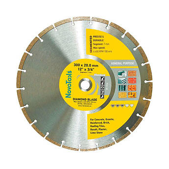 Алмазне коло NovoTools Standard 300х20 Турбо