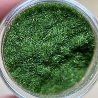 Кашемір для дизайну нігтів, колір зелений