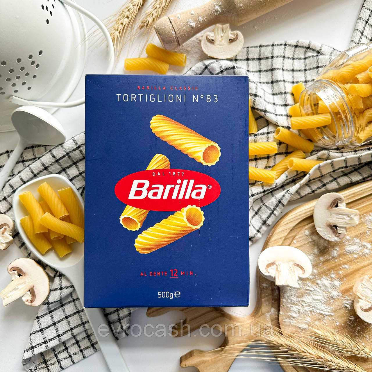 Макарони Barilla Tortiglioni 83 500 гр 24 шт ящ