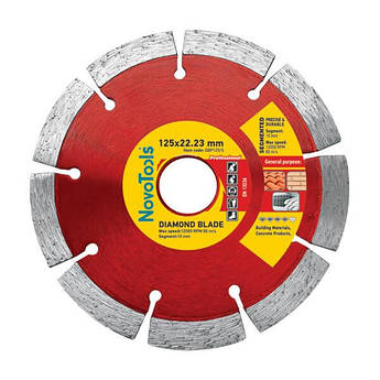 Алмазне коло NovoTools Profi 125х22 Сегмент