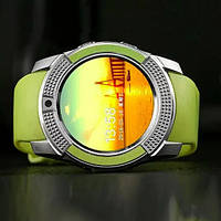 Умные смарт-часы Smart Watch V8. ML-430 Цвет: зеленый (WS)
