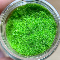 Кашемір для дизайну нігтів, колір салатовий