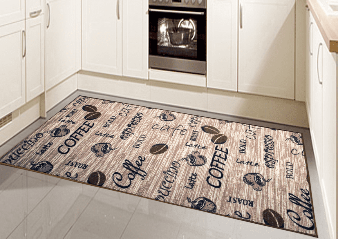 Сучасний килимок для дому, на кухню Coffee К6L