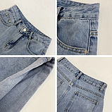 Шорти жіночі джинсові сині, фото 3