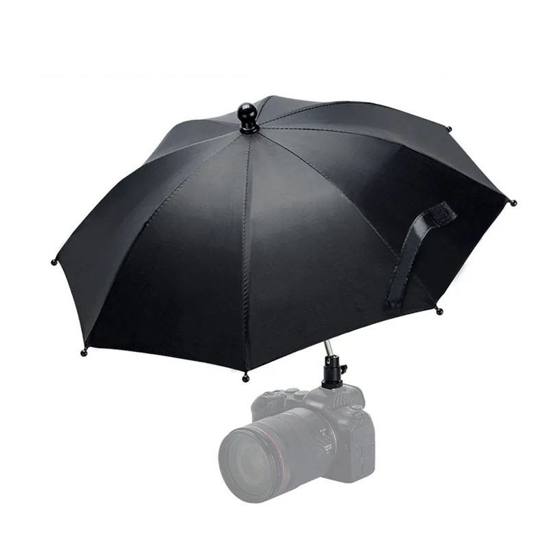 Парасолька для камери DSLR Гарячий черевик,50см парасолька для камери, дощовик, сонцезахисний козирок, захищає від дощу, фото 1