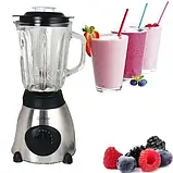 Блендер для дому з імпульсним режимом Zepline ZP004, блендер стаціонарний 850 Вт Сірий, фото 2