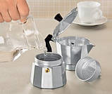 Гейзерна кавоварка на 3 чашки BN-155, фото 4