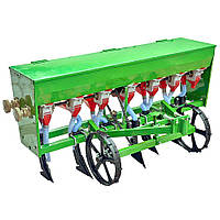 Сеялка мотоблокова точного висівання СЗ-7Д(7-рядная, бункер для удобрений, крышка,Анкерна)