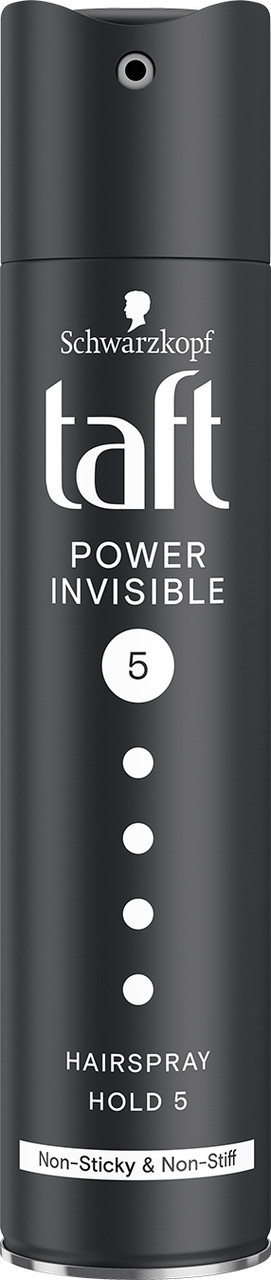 Лак для волосся Taft "Power Invisible 5" (250мл.)