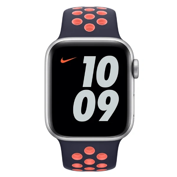 Ремешок Apple Watch 42-44mm Blue Black/Bright Mango Nike Sport Band Regular