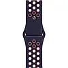 Ремешок Apple Watch 42-44mm Blue Black/Bright Mango Nike Sport Band Regular, фото 3