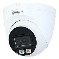 4Mп IP відеокамера купольна з подвійним підсвічуванням та мікрофоном DH-IPC-HDW2449T-S-IL (2.8mm)