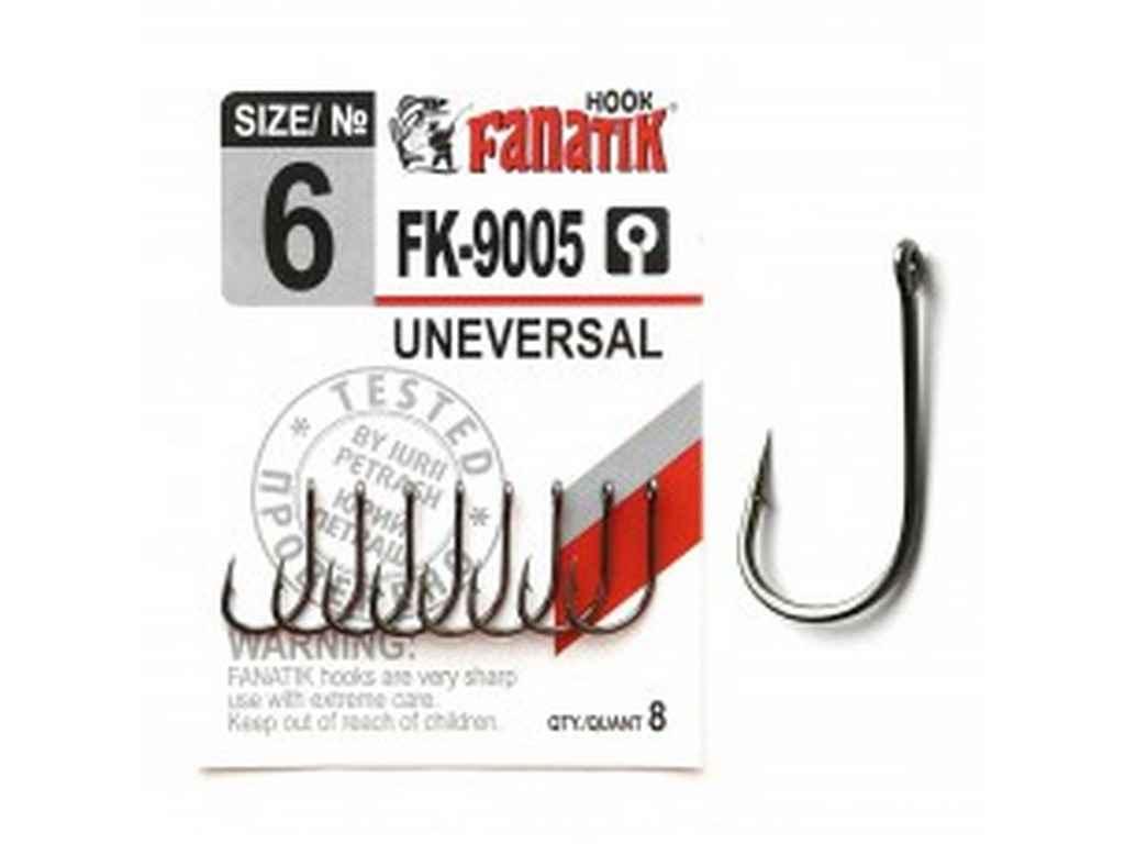 Гачок UNEVERSAL №6 8шт/уп. арт.FK-9005 ТМ FANATIK