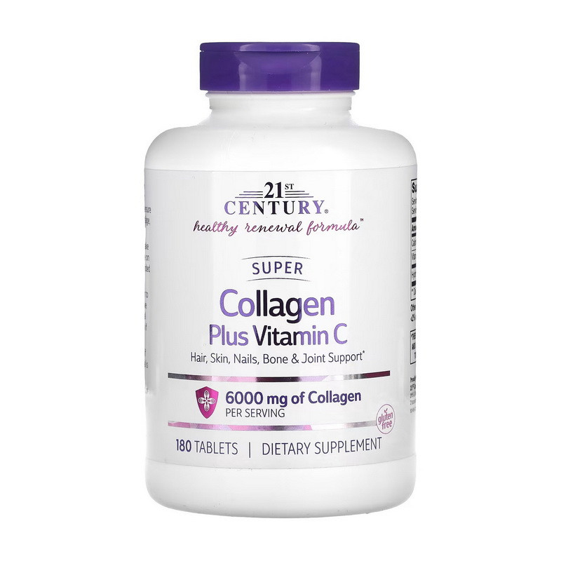 21st Century Collagen + Vitamin C 180 tabs