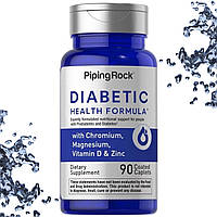 При діабеті Piping Rock Diabetic Formula (Діабетична формула, Діабет) 90 таблеток