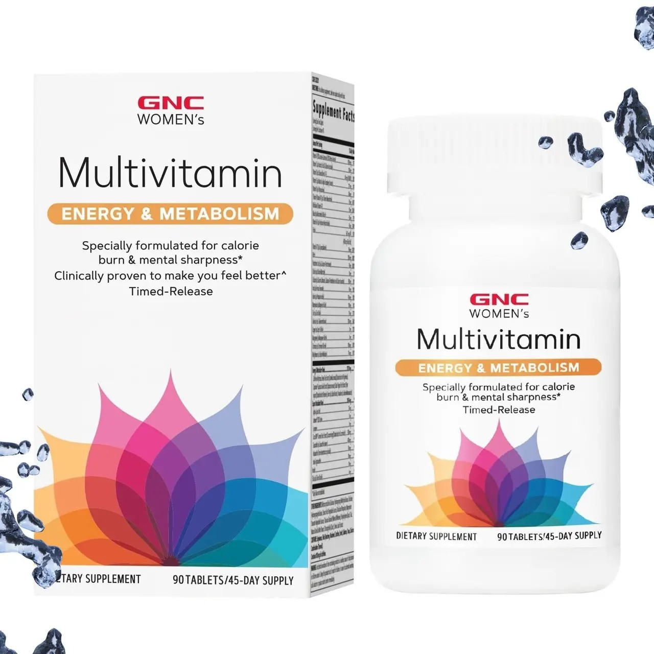Вітаміни для жінок GNC Womens Multivitamin Energy & Metabolis 90 таблеток