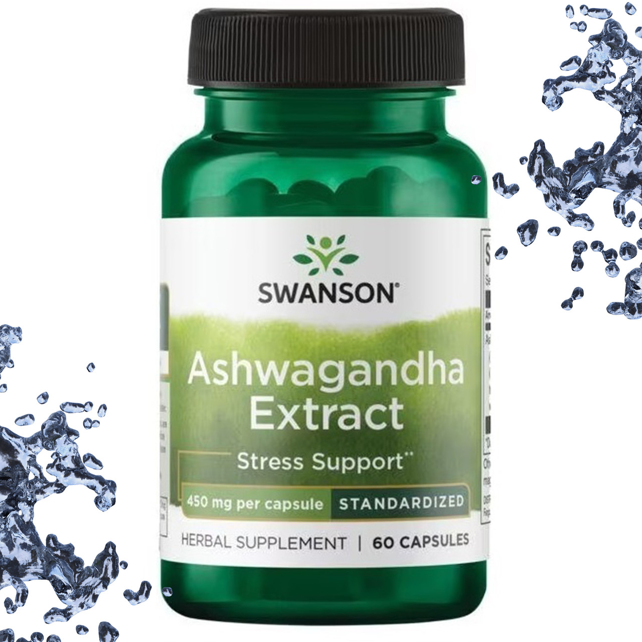 Ашваганда Swanson Ashwagandha Extract 450 мг 60 капсул