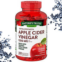 Для похудения Nature's Truth Apple Cider Vinegar (Яблочный уксус) 1200 мг на порцию 180 капсул