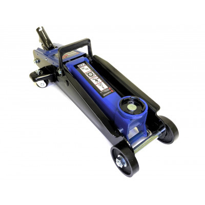 Домкрат підкатний гідравлічний 2 т (h min 130мм, h max 380мм) у кейсі Forsage F-T83000F, фото 1