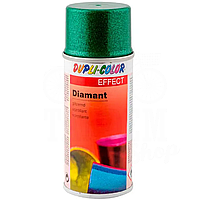 Краска (эмаль) декоративная с эффектом сверкания Dupli Color Glitter Spray, 150 мл Аэрозоль Зеленый